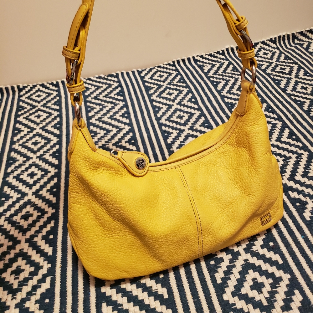 The Sak yellow shoulder bag